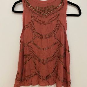 Beaded Free People Top